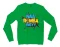Naa Romba Bisyy Men/Unisex Long Sleeve Sweatshirt in Irish Green Color